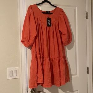 GiGiO Coral dress with pockets!